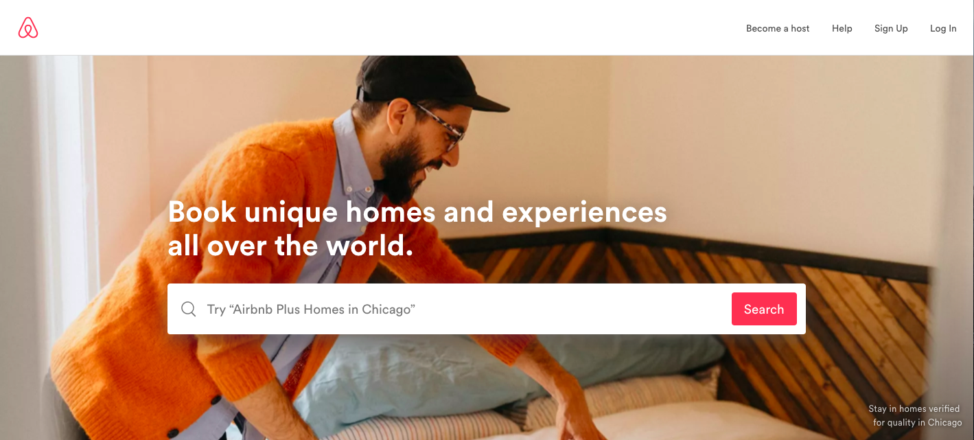 airbnb ux and seo example